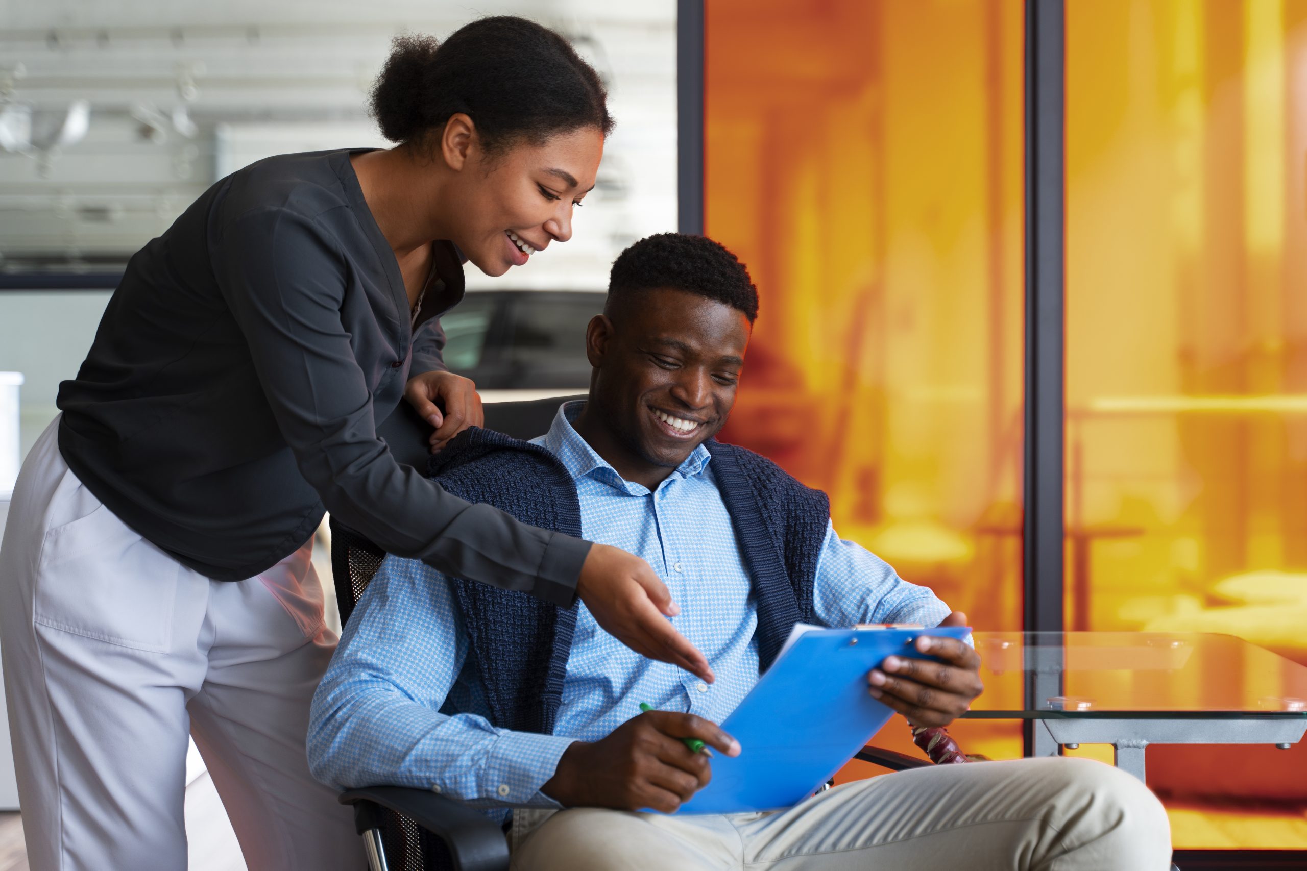 A couple of investors working together to understand TFSA.